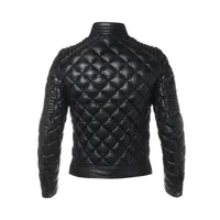 Moncler BREITMAN 20 years Leather Down jacket 0 Men's Black