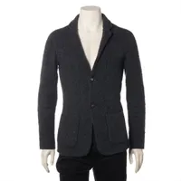 ラルディーニ ウール テーラードジャケット XS レディース グレー