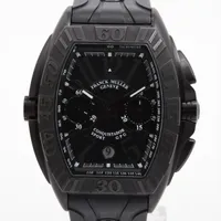 フランクミュラー トノーカーベックス 1752QZ SS QZ 黒文字盤 RV020097