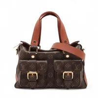 ヴィトン モノグラム サックシャン40 M42024 タグイニシャル入り