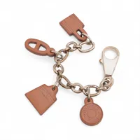 HERMES カデナ、1997年の限定品、 ライオン刻印アリ エルメス カデナ ライオン 1997 チャーム GP ゴールド A4063660｜中古