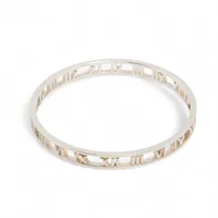 ティファニー グルーブド カフ バングル 925 49.6g シルバー A2690572