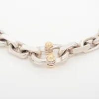 ティファニー メイカーズ ナロー ブレスレット 925×750 20.1g シルバー