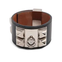 エルメス コリエドシアン バングル アルミニウム ブラック AP037385