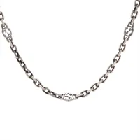 グッチ インターロッキングG アラベスク リング 23 925 13.9g シルバー