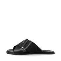 ヴァレンティノガラヴァーニ レザー サンダル 37.5 レディース