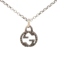 グッチ アラベスク インターロッキング リング 18 925 シルバー 3460 グッチ アラベスク インターロッキング リング 18 925 シルバー 3460