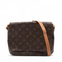 ヴィトン モノグラム ミュゼットタンゴ M51257 ブラウン