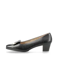 フェラガモ VIVA レザー フラットパンプス 6.5 レディース ブルー