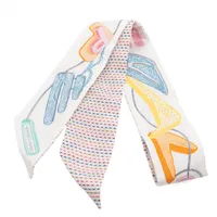 エルメス ツイリー カレイドスコープエフェクト スカーフ シルク