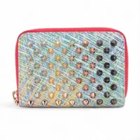 クリスチャンルブタン マカロン ロックスタッズスパイク レザー