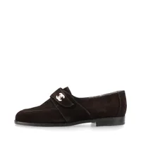 シャネル ココマーク ターンロック レザー ローファー 37 1/2C