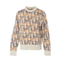 ディオール オブリーク サイドライン ニット セーター size XXL ディオール オブリーク サイドライン ニット セーター size XXL