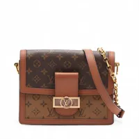 ヴィトン モノグラム リバース ドーフィーヌMM M45958 ブラウン