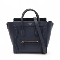 ✴︎セリーヌ✴︎バッグ✴︎美品ラゲージナノ格安SALE✴︎コール✴︎ブルー✴︎あんしん鑑定可 ✴︎セリーヌ✴︎バッグ✴︎美品ラゲージナノ格安SALE✴︎コール