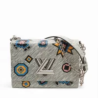 ヴィトン エピデニム ツイストMM M50824 マルチカラー ミラー付き