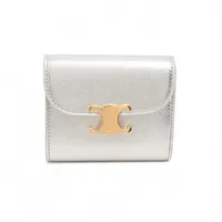 s*様 CELINE (セリーヌ) トリオンフ コンパクトウォレット グレージュ Amazon | [セリーヌ] 三つ折り 財布 スモール フラップ ウォレット