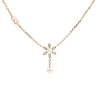 ディオール Lucky Dior ラッキー ディオール ネックレス GP×ライン