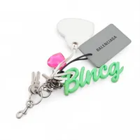 バレンシアガ　チャーム バレンシアガ/キーホルダー(チャーム)/白×黒の買取実績【ブランディア】