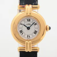 カルティエ タンクマスト WSTA0042 SS×革 QZ シルバー文字盤 A3394875