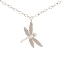 c541 美品　ティファニー　1989 バタフライ　ダイヤ　ネックレス　750 c541 美品 ティファニー 1989 バタフライ ダイヤ ネックレス 750 c541