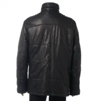 ヒューゴボス ラム レザージャケット IT54 メンズ ブラック スレ