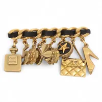 シャネル 31 RUE CAMBON 1150 ブローチ GP ゴールド カンボン 凱旋門