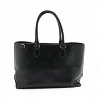 ベルルッティ カリグラフィ トゥジュール レザー トートバッグ グレー