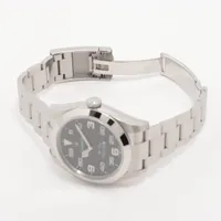 ロレックス エアキング 116900 オイスターブレスレット 黒 アラビア