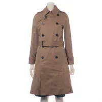 数回使用 XL アクアスキュータム ロングトレンチ ベージュ ライナー 替ボタン 数回使用 XL アクアスキュータム ロングトレンチ ベージュ ライナー 替