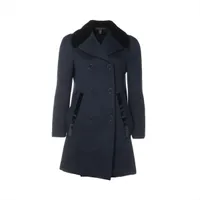 ヴィトン 13AW ウール コート XS レディース ネイビー RW132A DP020634
