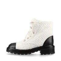 シャネル ココマーク 19A レザー ショートブーツ 39C レディース