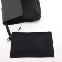 エルメス ヴァルパライソ GM トワルシェブロン レザー ブラック