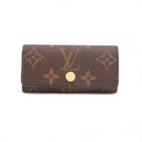 ヴィトン モノグラム ミュルティクレ4 M62631 ブラウン キーケース RFID反応あり