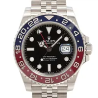 ロレックス GMTマスターⅡ 126710BLRO SS SS AT 黒文字盤 ジュビリー