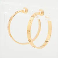 カルティエ ラブ ピアス 750(YG) 13.2g A4064949｜中古ブランド品