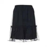 フォクシー ナイロン スカート 42 レディース ブラック 41823 チュール