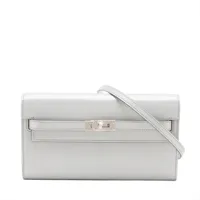 tiruru.0909専用エルメス ケリーウォレット シルバー金具 エルメス ケリーウォレット トゥーゴー シェーブルシャムキラ