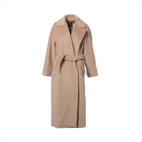 バーバリーブルーレーベル ウール×アンゴラ コート 40 レディース