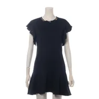 未使用 ヴィトン フィンフラウンスミカドドレス ワンピース ウール LOUIS VUITTON ルイ・ヴィトン フィンフラウンスミカドドレス ブランド