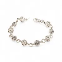 クロムハーツ クロスボール ブレスレット 925 50.0g #1 タイニーCH