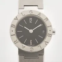 ブルガリ トゥボガス BB232T YG SS QZ 黒文字盤 A4081465｜中古