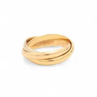 カルティエ トリニティ リング 750(YG×PG×WG) 5.1g 49 A4065987｜中古