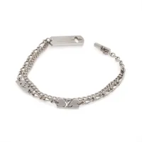 ヴィトン M00274 ブラスレLVスペース ブレスレット GP レッド×シルバー