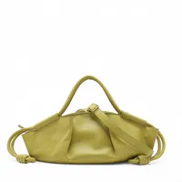 Loewe Paseo bag Leather 2 Way Handbag Green A4066191｜Pre-owned