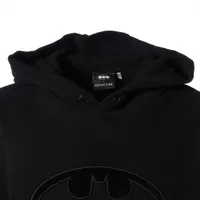 バットマン×モンクレール 24年 コットン パーカー XXL メンズ ブラック