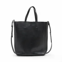 セリーヌ バーティカルカバスモール レザー 2WAYトートバッグ ベージュ