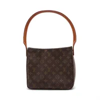 ヴィトン モノグラム ルーピングMM M51146 ブラウン