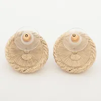 シャネル ココマーク B15B ピアス(両耳用) GP ゴールド×シルバー