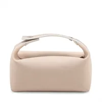 エルメス ブリッド ア ブラックPM キャンバス ベージュ シルバー金具